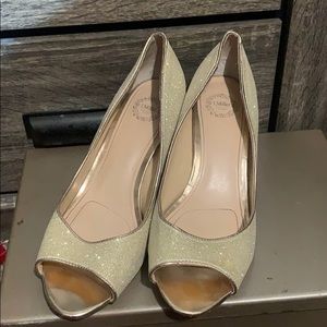 Gold heels